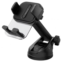 Suport Proove Crystal Clamp Suction Type Car Mount Black