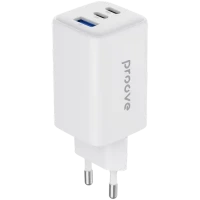 Incarcator Proove Pocket Gan 65W (2*Type-C + USB) White