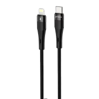 Cablu Type-C (8-pin), Proove Silicone Plus 27W (1m),Black