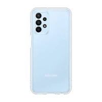 Husă Samsung Soft Clear Cover pentru Galaxy A23, Transparent