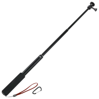 Hama Selfie Stick - Monopod 90 GoPro (4299), Black