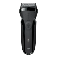 Электробритва мужская Braun Series 3 300s Чёрный - Сеточная | Сухой | 20 мин