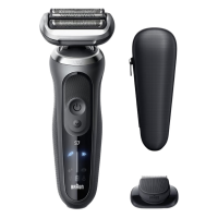 Электробритва мужская Braun 72-G1200s Серый - Сеточная | Влажный,Сухой | 60 мин