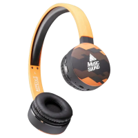 Наушники Cellularline Music Sound Черный/Оранжевый - Bluetooth | 6 часы | 20 Гц - 20000 Гц Наушники Cellularline Music Sound Черный/Оранжевый - Bluetooth | 6 часы | 20 Гц - 20000 Гц