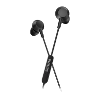 Наушники Philips TAE5008BK/00 Чёрный - Проводной аналоговый | 20 Гц - 20000 Гц