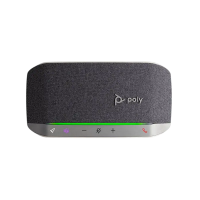 Спикерфон для конференций Poly 772C8AA Беспроводной,Проводной аналоговый Серебристый - Настольный | 100 - 7800 Гц