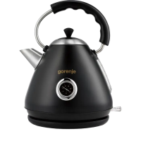 Электрочайник Gorenje K17CLBK Чёрный - 2200 Вт | 1.7 л | Металл