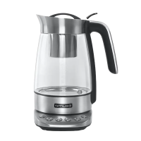Электрочайник MUSE MS-320 T Нержавеющая сталь - 2200 Вт | 1.2 л | Нержавеющая сталь, Стекло