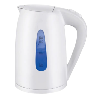 Fierbător electric OZON EKC-2702-GS Alb - 2200 W | 1.7 l | Plastic