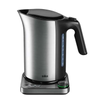 Электрочайник Braun WK 5115 BK Чёрный | Серый - 3000 Вт | 1.7 л | Металл, Пластик