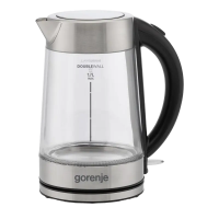 Электрочайник Gorenje K17GDWII Нержавеющая сталь - 2200 Вт | 1.7 л | Металл, Пластик