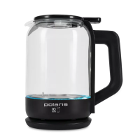 Электрочайник Polaris PWK1712CGLD Чёрный - 2150 Вт | 1.5 л | Стекло