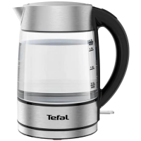 Электрочайник Tefal KI772D38 Серебристый - 2200 Вт | 1.7 л | Стекло