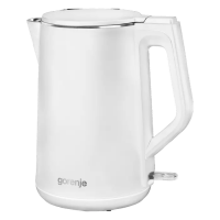 Электрочайник Gorenje K15DWW Белый - 2200 Вт | 1.5 л | Металл