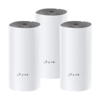 Домашняя Mesh Wi-Fi система TP-LINK Deco E4 (3-pack) Белый - 300 Мбит/с,867 Мбит/с | 5 ГГц,2.4 ГГц