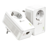 Адаптер Powerline TP-LINK AV1000 Белый - 2.7 Вт | AV1000, 1000 Мбит/с