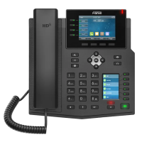 IP Телефон Fanvil X5U Черный - Сеть | Есть, 2000 контактов IP Телефон Fanvil X5U Черный - Сеть | Есть, 2000 контактов