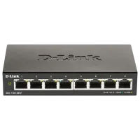 Switch de rețea D-Link DGS-1100-08V2/A1A Negru - 8x 10/100/1000 Mbps Switch de rețea D-Link DGS-1100-08V2/A1A Negru - 8x 10/100/1000 Mbps