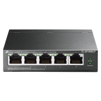 PoE коммутатор TP-LINK Desktop Switch Черный - 47 Вт | 4x IEEE 802.3af