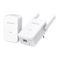 Wi-Fi + Powerline adapter MERCUSYS AV1000 Kit Alb - 6.28 W | AV1000, 1000 Mbps