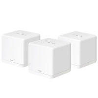 Домашняя Mesh Wi-Fi система MERCUSYS Halo H30G (3-pack) Белый - 400 Мбит/с,867 Мбит/с | 5 ГГц,2.4 ГГц