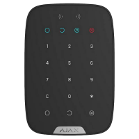 Беспроводная сенсорная клавиатура Ajax KeyPad Plus Черный - Беспроводной | Батарея | Внутри Беспроводная сенсорная клавиатура Ajax KeyPad Plus Черный - Беспроводной | Батарея | Внутри