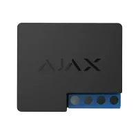 Умное силовое реле Ajax WallSwitch Черный - Сеть | В подрозетник Умное силовое реле Ajax WallSwitch Черный - Сеть | В подрозетник