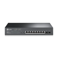 PoE коммутатор TP-LINK JetStream Черный - 173.9 Вт | 8x IEEE 802.3af/at