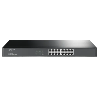 Сетевой коммутатор TP-LINK TL-SG1016 Нержавеющая сталь - 16x 10/100/1000 Мбит/с