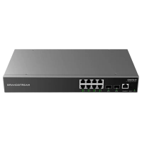 Comutator PoE Grandstream GWN7801P Negru - 150 W | IEEE 802.3af/at