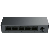 Switch de rețea Grandstream GWN7700 Negru - 5x 10/100/1000 Mbps