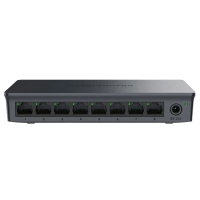 Switch de rețea Grandstream GWN7701 Negru - 8x 10/100/1000 Mbps