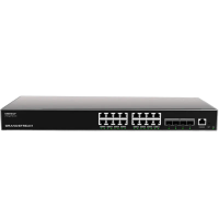 PoE коммутатор Grandstream GWN7812P Черный - 240 Вт | 16x IEEE 802.3af/at PoE коммутатор Grandstream GWN7812P Черный - 240 Вт | 16x IEEE 802.3af/at