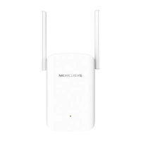 Amplificator de semnal Wi‑Fi MERCUSYS ME60X Alb - Până la 1201 Mpb/s