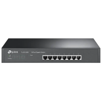 Сетевой коммутатор TP-LINK TL-SG1008 Черный - 8x 10/100/1000 Мбит/с
