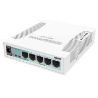 Коммутатор MikroTik RB260GS Белый - 5x 10/100/1000 Мбит/с
