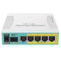 Маршрутизатор MikroTik RB960PGS Белый - 5x 10/100/1000 Мбит/с