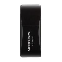Adapter USB MERCUSYS MW300UM Negru - 300 Mbps