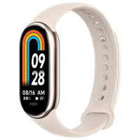 Фитнес-Браслет Xiaomi Mi Smart Band 8 Золотой - 1.62” | 192 x 490 | AMOLED Фитнес-Браслет Xiaomi Mi Smart Band 8 Золотой - 1.62” | 192 x 490 | AMOLED