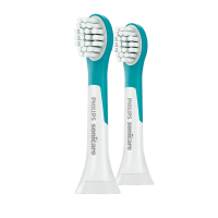 Насадка для электрической зубной щетки Philips Sonicare For Kids Бирюзовый | Белый - Для детей | Средняя | Вытянутая
