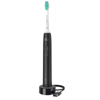 Электрическая зубная щетка Philips Sonicare 3100 Series Чёрный - Для взрослых | Колебательные | Мягкая | Вытянутая