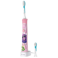 Электрическая зубная щетка Philips Sonicare For Kids Розовый - Для детей | Колебательные | Мягкая | Вытянутая