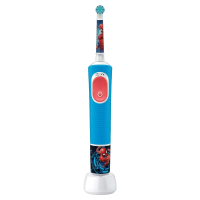 Электрическая зубная щетка Braun Vitality PRO Kids 3+ Spiderrman Синий - Для детей | Возвратно-Вращательные | Круглая