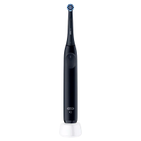 Электрическая зубная щетка Braun Oral-B iO2 Night Black - Для взрослых | Пульсация,Возвратно-Вращательные | Круглая