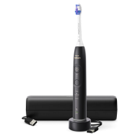 Periuță de dinți electrică Philips HX7411/02 Negru - Pentru adulți | Extra-moale | Oval