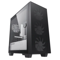 Компьютерный корпус Gamemax AERO MINI ECO Mini-Tower Черный - Без блока питания | Пластик АБС,Сталь,Закаленное стекло Компьютерный корпус Gamemax AERO MINI ECO Mini-Tower Черный - Без блока питания | Пластик АБС,Сталь,Закаленное стекло