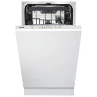 Посудомоечная машина Gorenje GV 520E10S Белый - Встраиваемая | Узкая | 11 комплектов | 9 л Посудомоечная машина Gorenje GV 520E10S Белый - Встраиваемая | Узкая | 11 комплектов | 9 л
