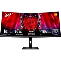 Игровой монитор Xiaomi G34WQi - VA | 3440x1440 | 180 Гц | 34 ppi | 1 мс Игровой монитор Xiaomi G34WQi - VA | 3440x1440 | 180 Гц | 34 ppi | 1 мс