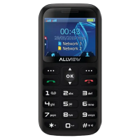 Мобильный телефон Кнопочный Allview D2 Senior Чёрный - 2.31