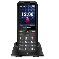 Мобильный телефон Кнопочный MaxCom MM443 Чёрный - 2.8
